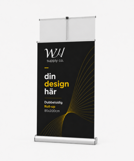 Roll-up dubbelsidig