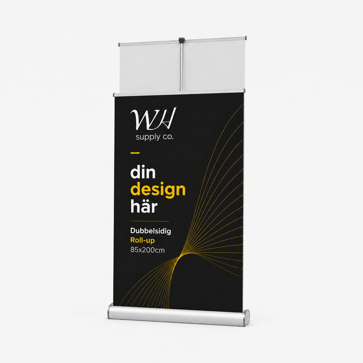 Roll-up dubbelsidig