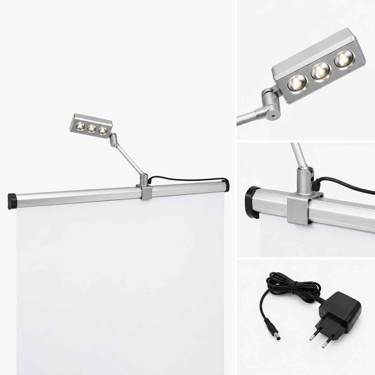 LED-belysning till roll-up