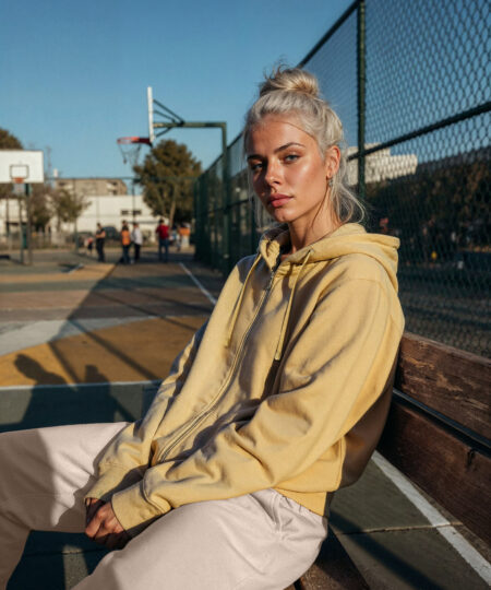 Full-zip hoodie regular fit