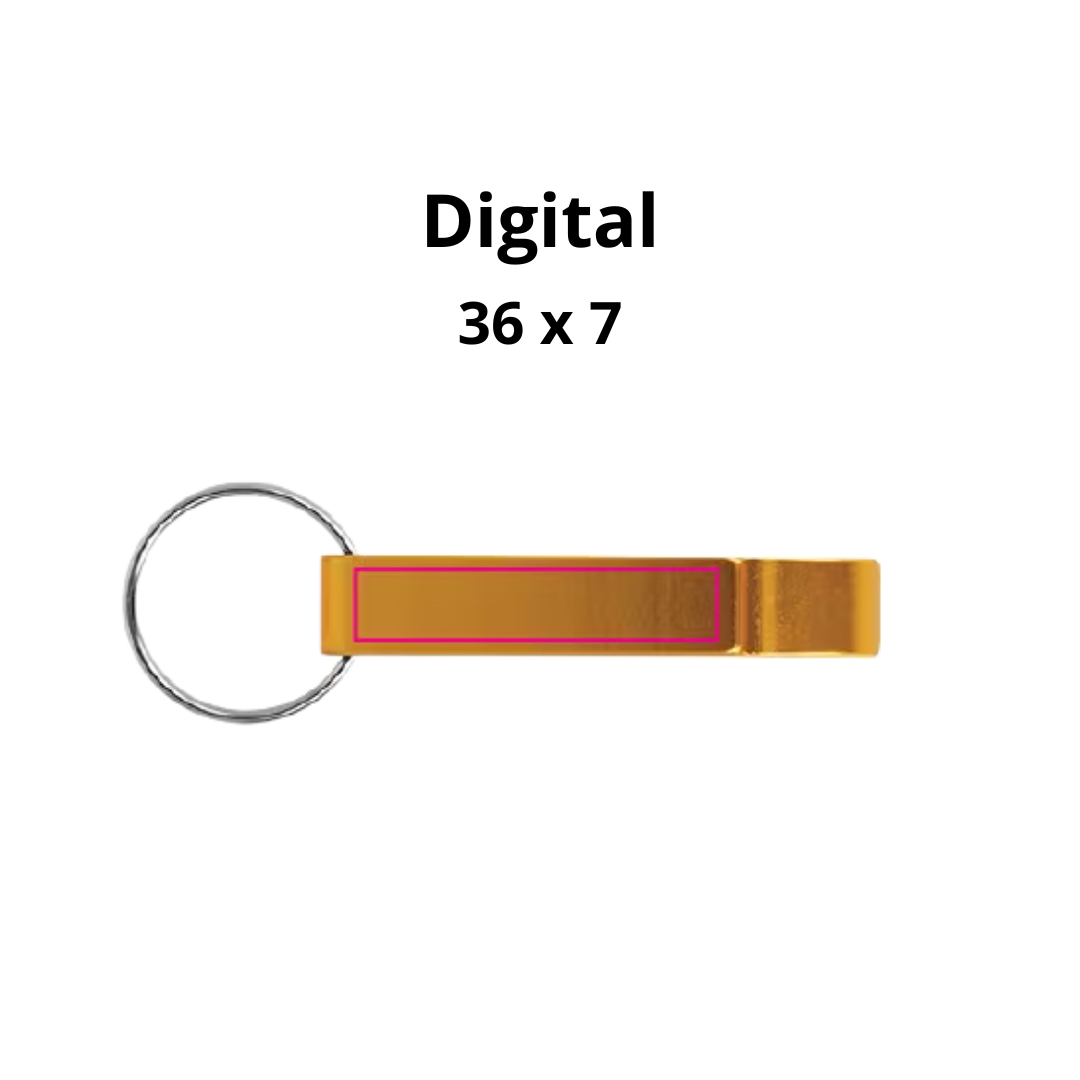 Keychain with bottle opener - Image 2